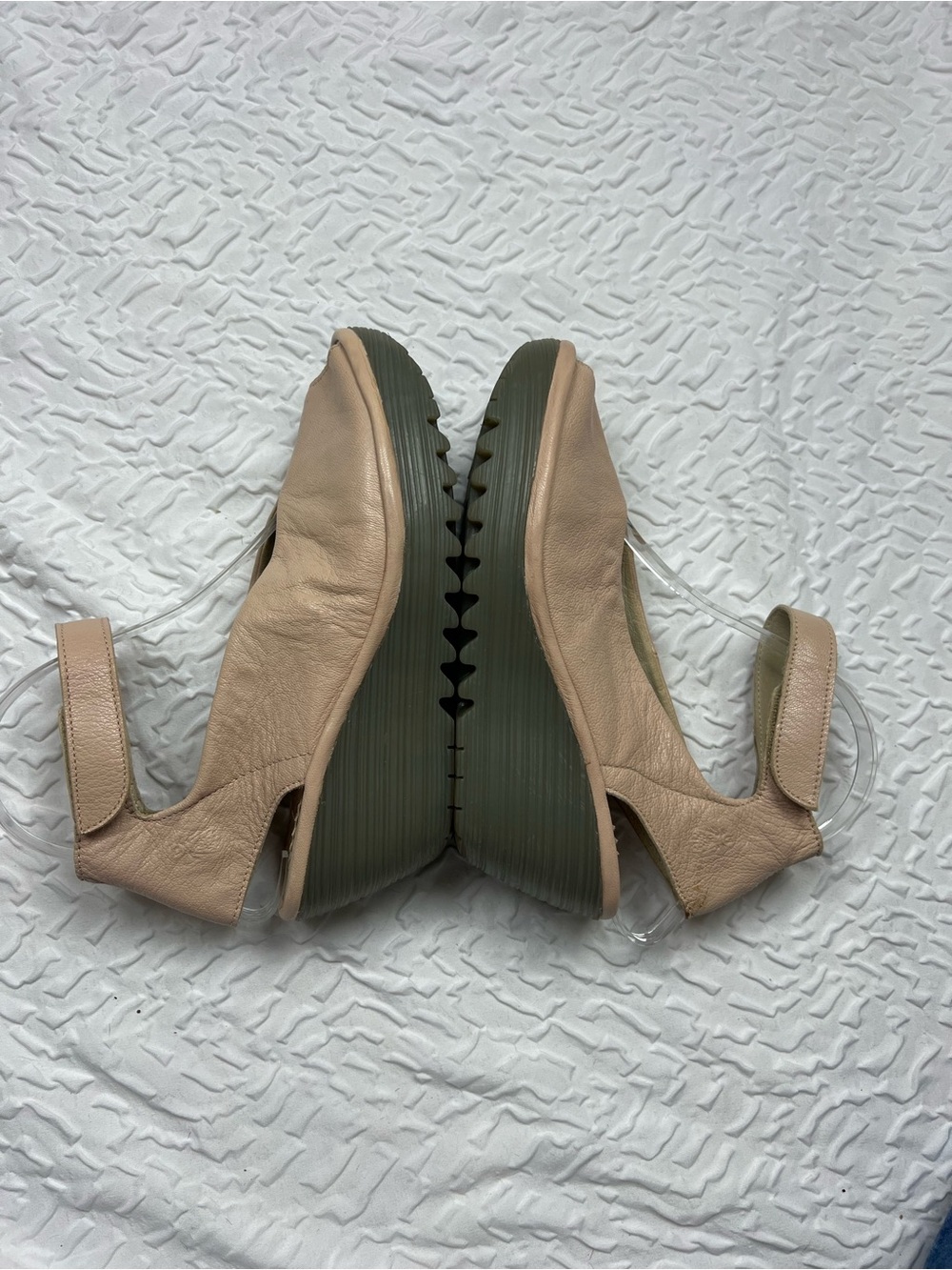 Fly London Yala Wedge Peep Toe Sandals Women’s Sandals 38 Cream - Picture 6 of 14